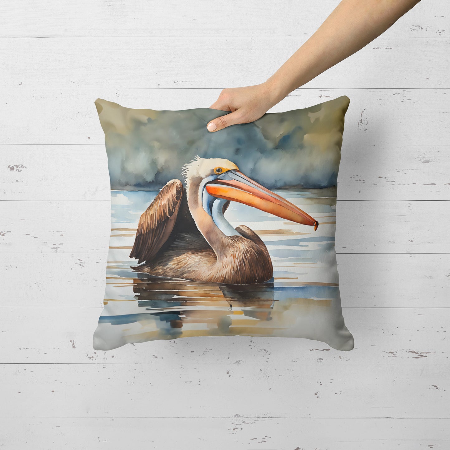 Pelican Throw Pillow