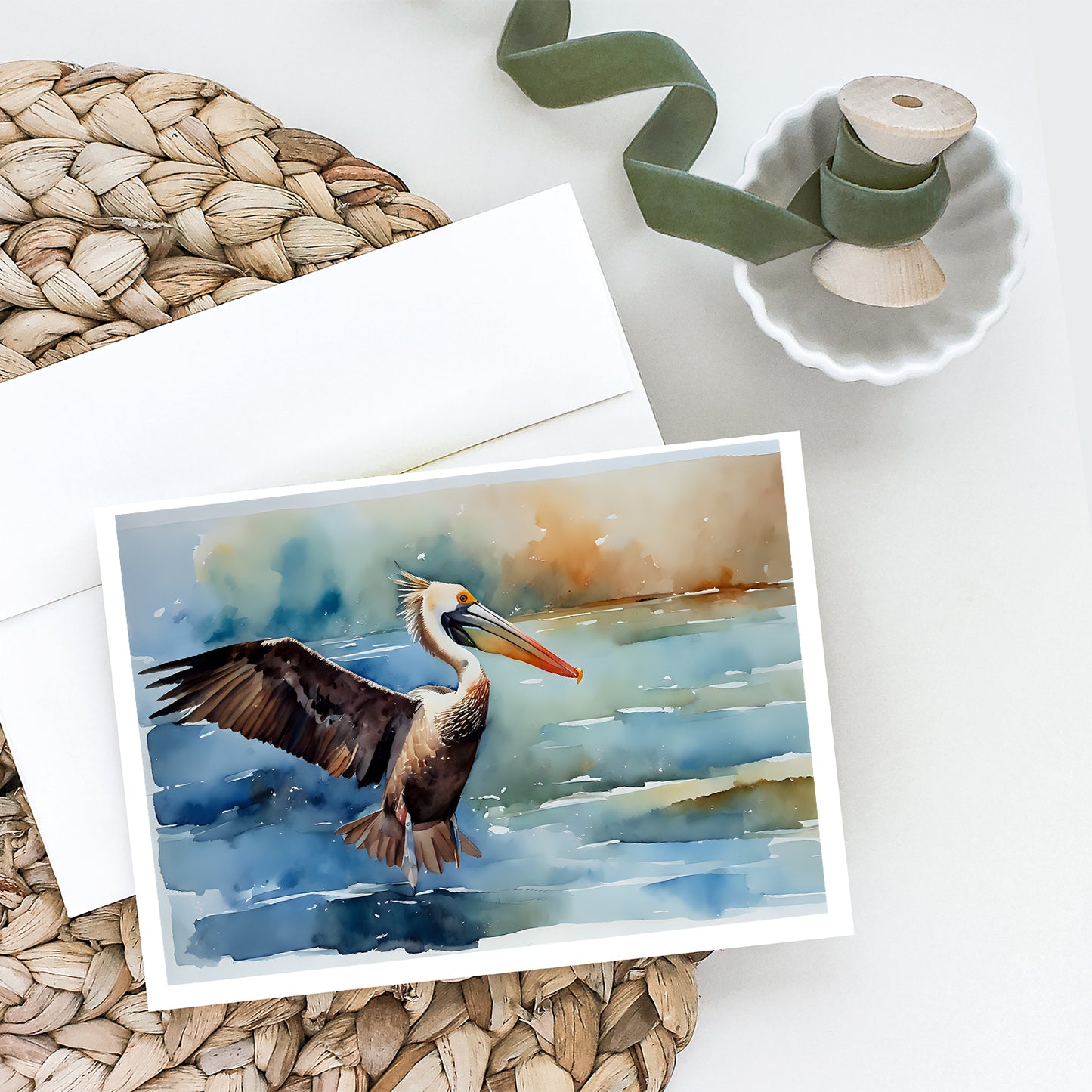 Pelican Greeting Cards Pack of 8