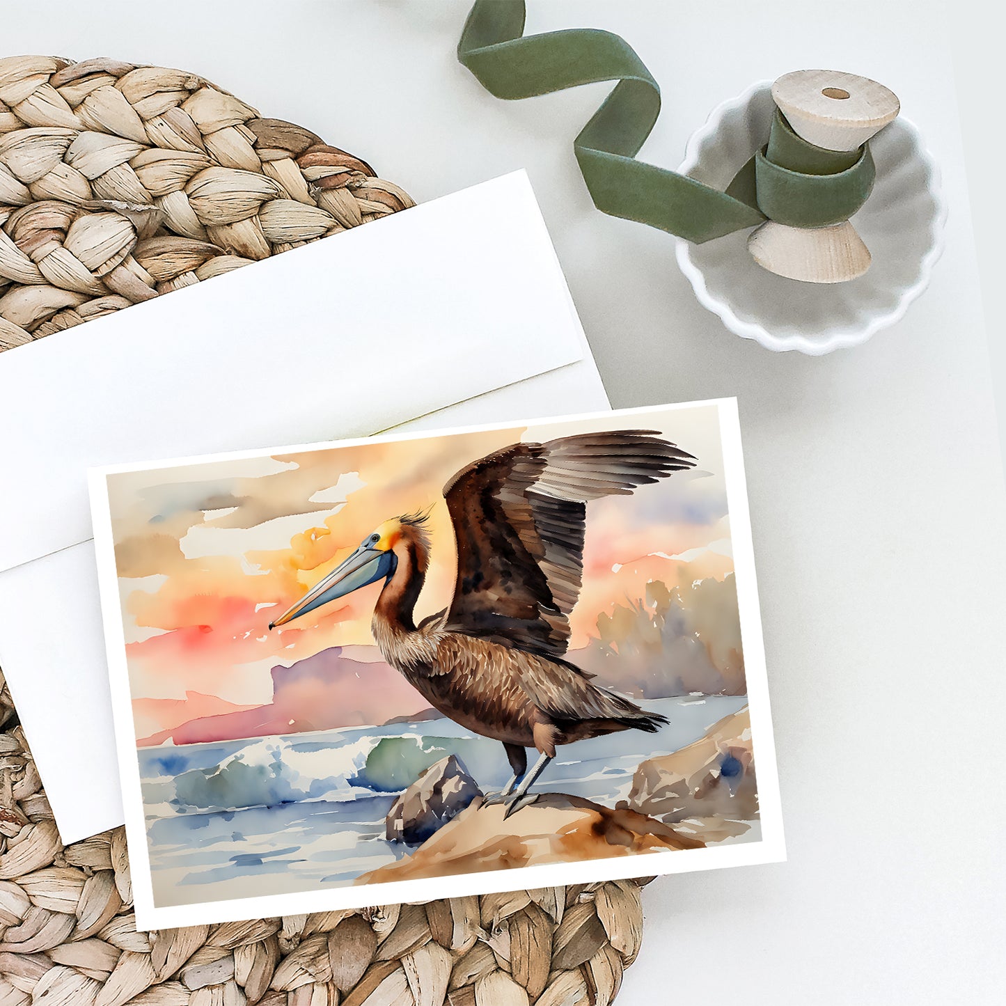 Pelican Greeting Cards Pack of 8