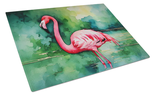 Buy this Flamingo Glass Cutting Board