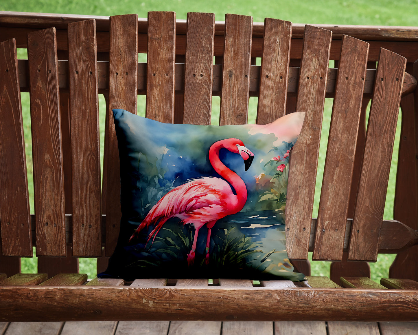 Flamingo Throw Pillow