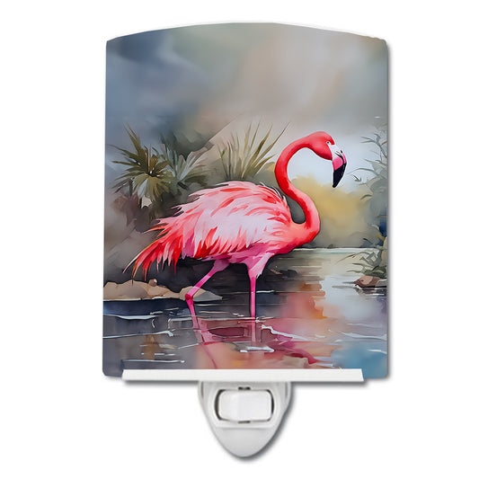 Buy this Flamingo Ceramic Night Light