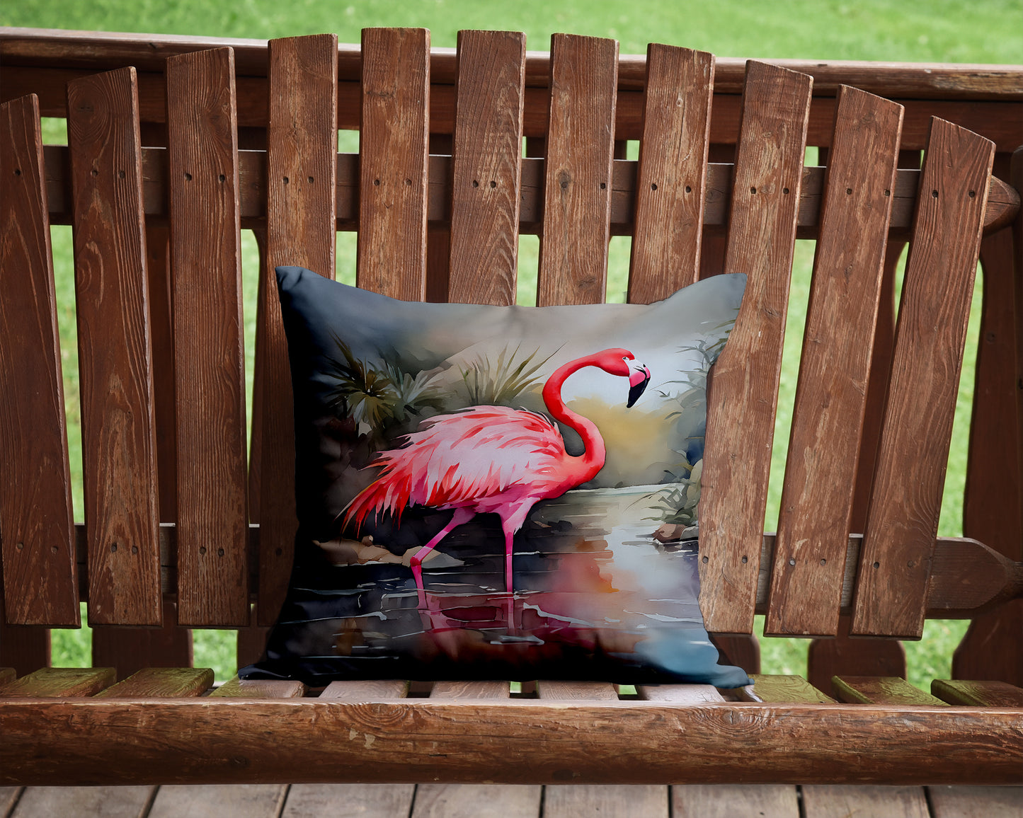 Flamingo Throw Pillow