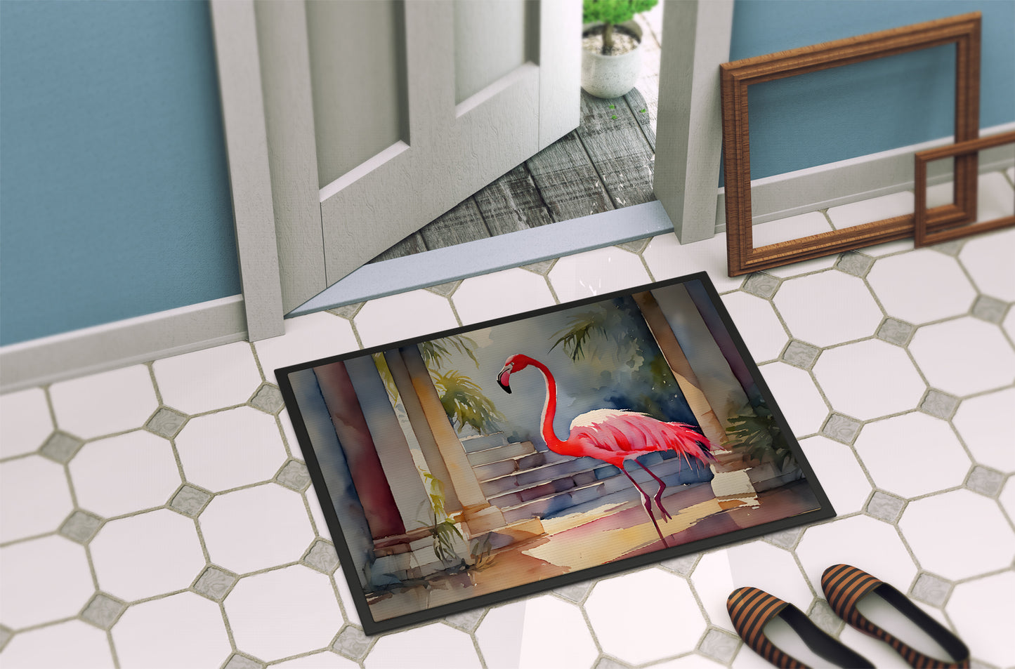 Flamingo Doormat