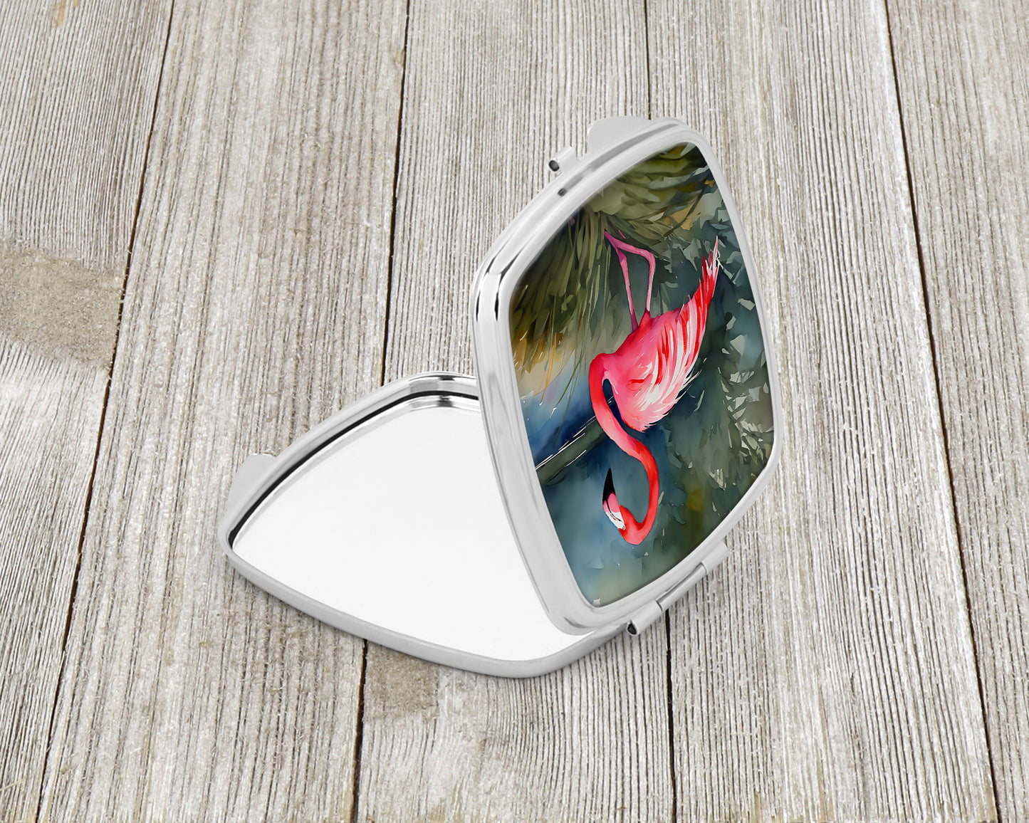 Flamingo Compact Mirror