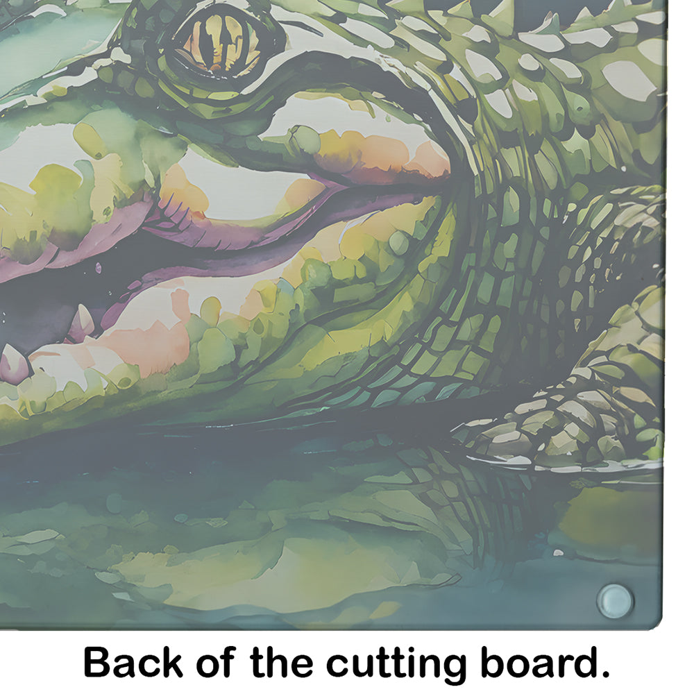 Alligator Glass Cutting Board