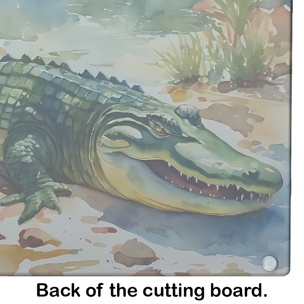 Alligator Glass Cutting Board