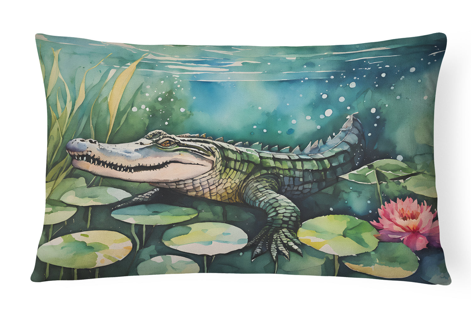 Buy this Alligator Throw Pillow