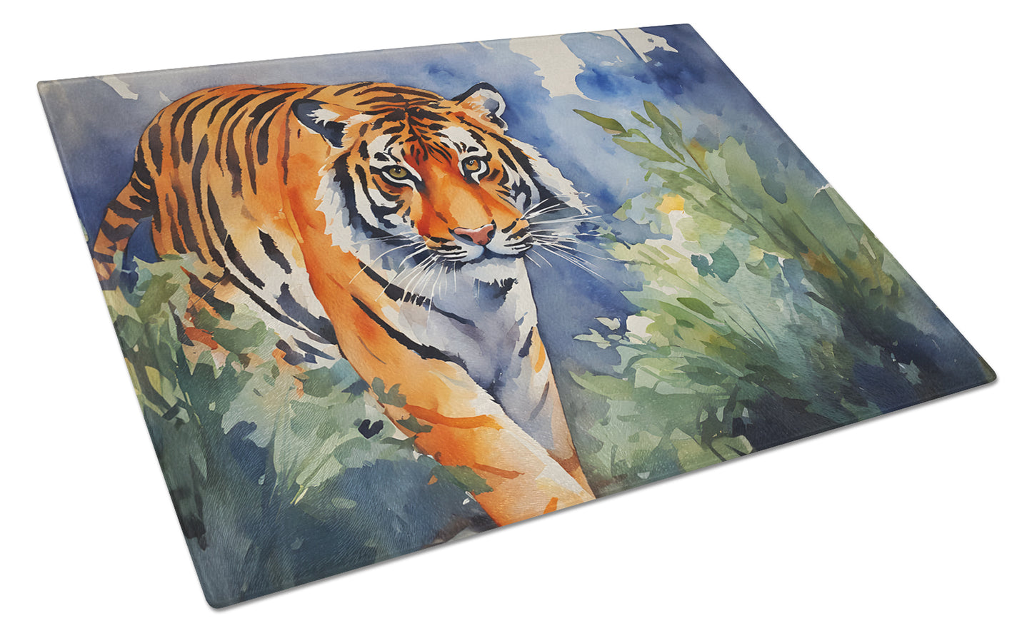 Buy this Bengal Tiger Glass Cutting Board