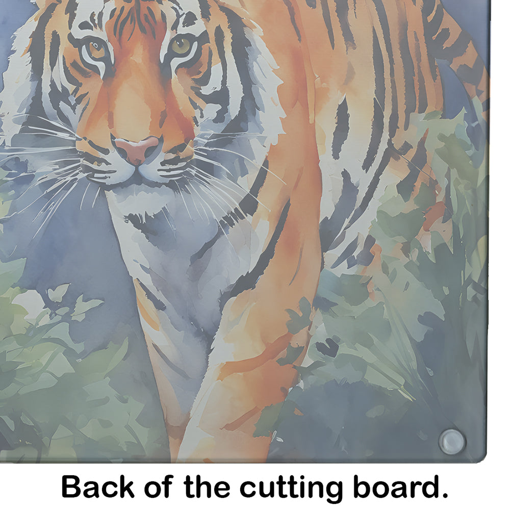 Bengal Tiger Glass Cutting Board