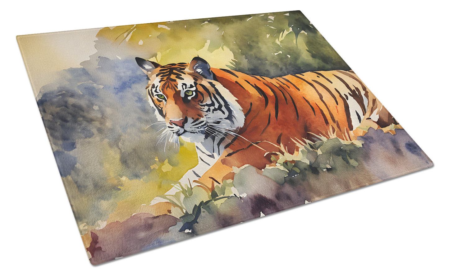 Buy this Bengal Tiger Glass Cutting Board