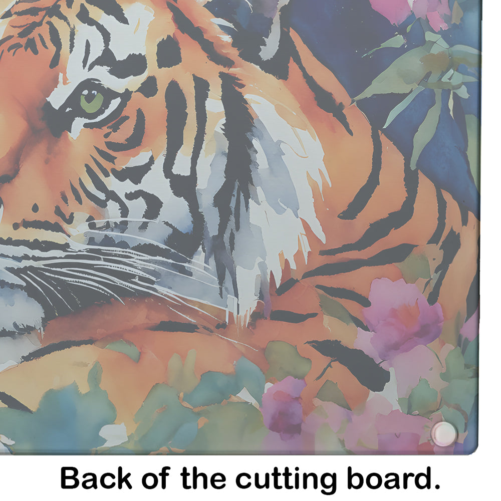 Bengal Tiger Glass Cutting Board