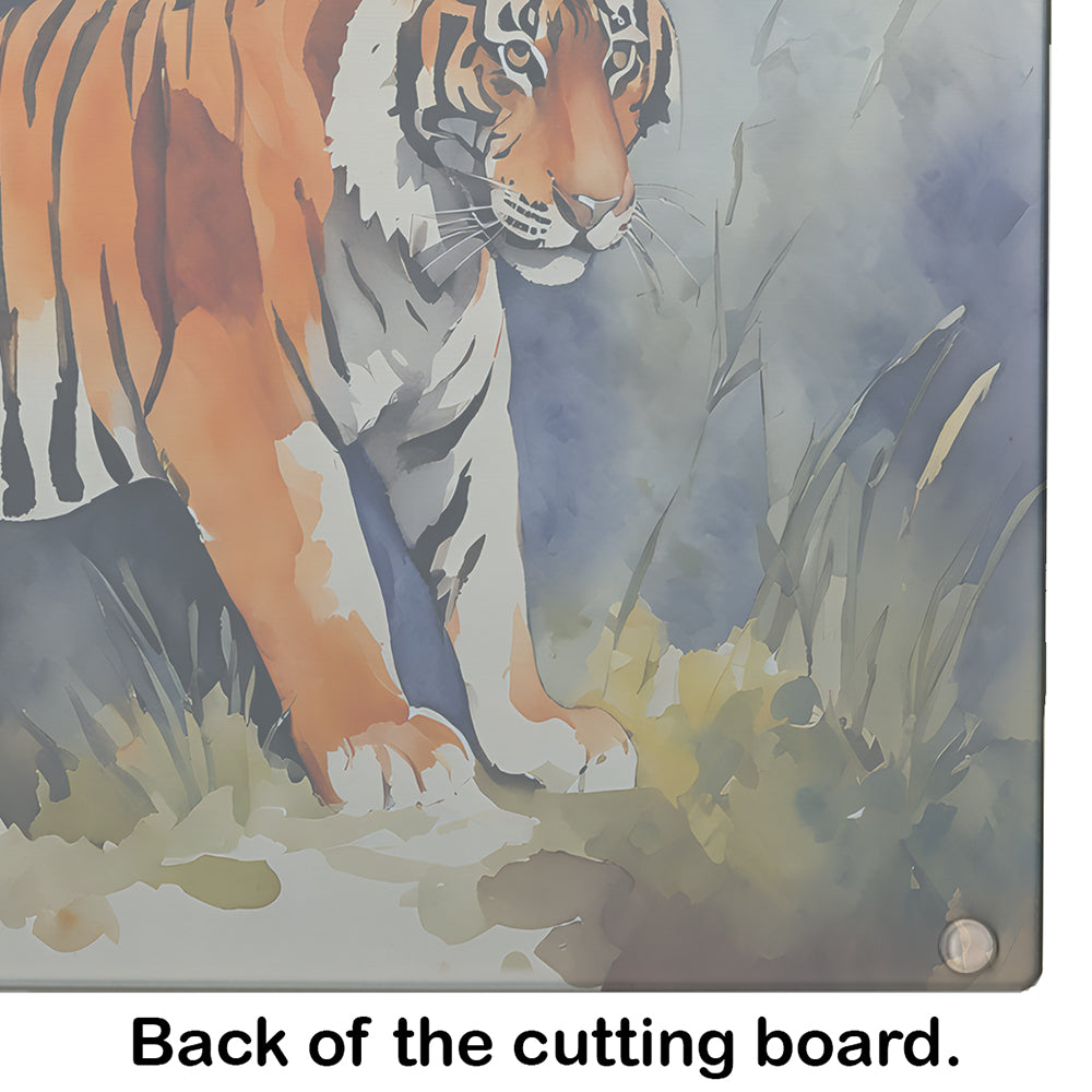 Bengal Tiger Glass Cutting Board