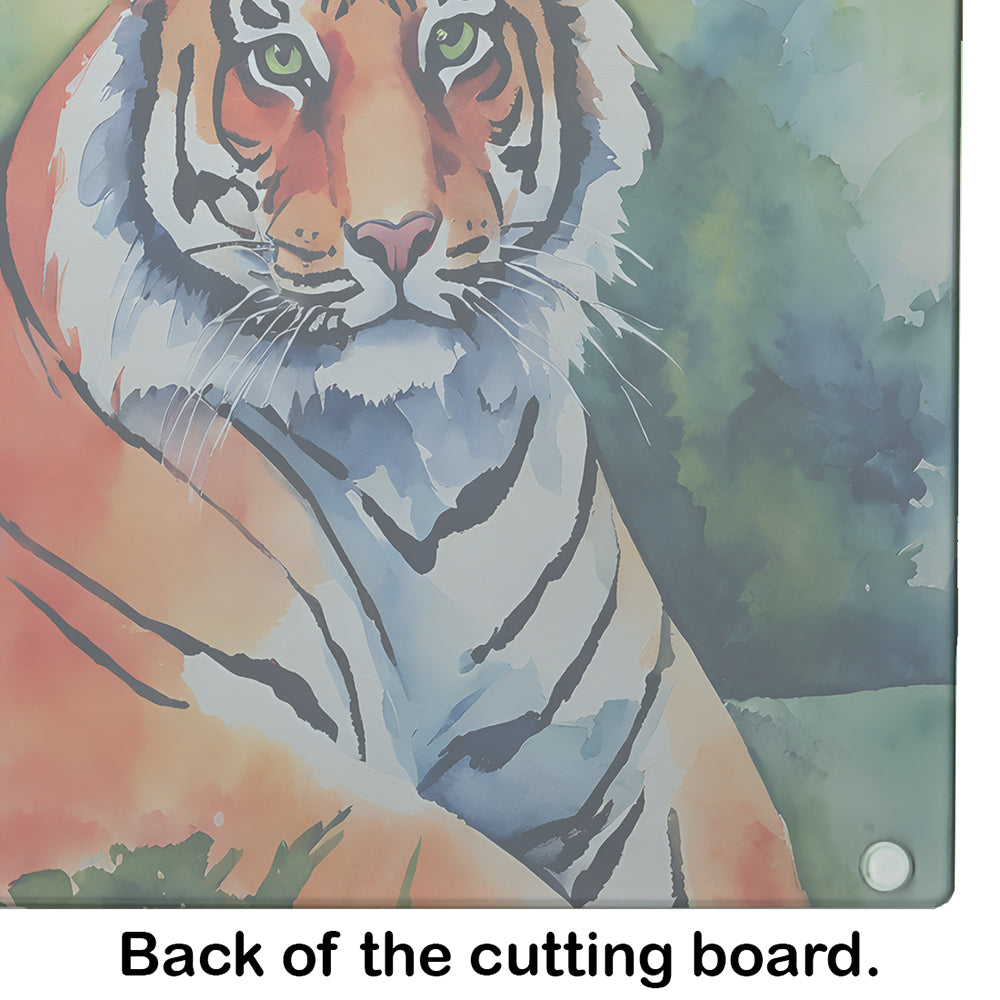 Bengal Tiger Glass Cutting Board