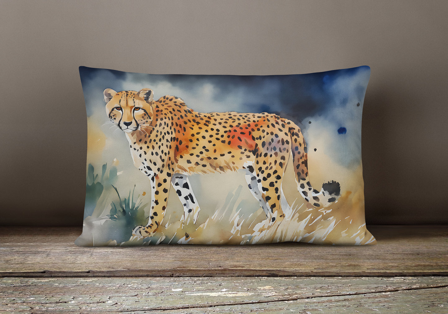 Cheetah Throw Pillow