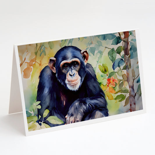 Buy this Chimpanzee Greeting Cards Pack of 8