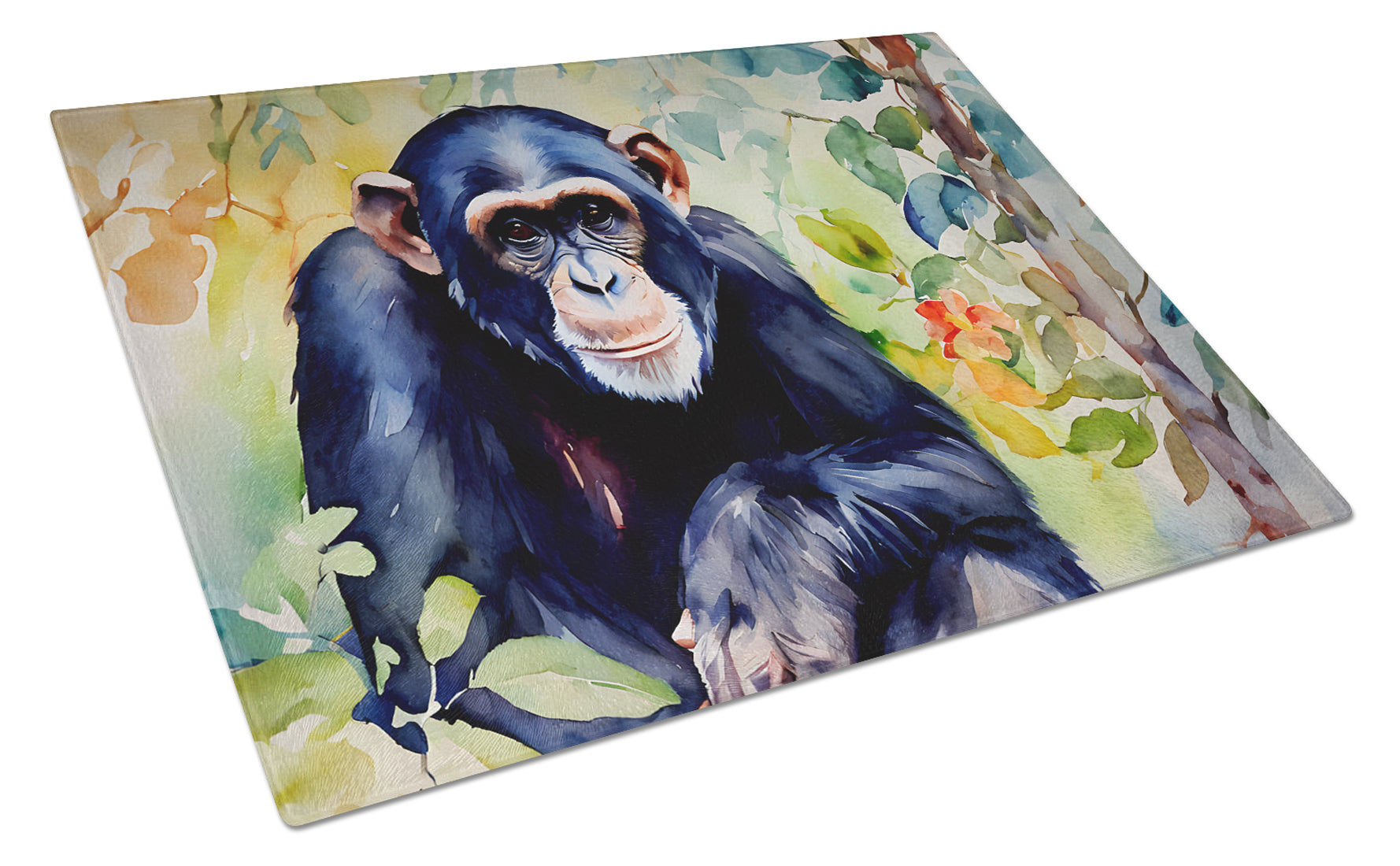 Buy this Chimpanzee Glass Cutting Board