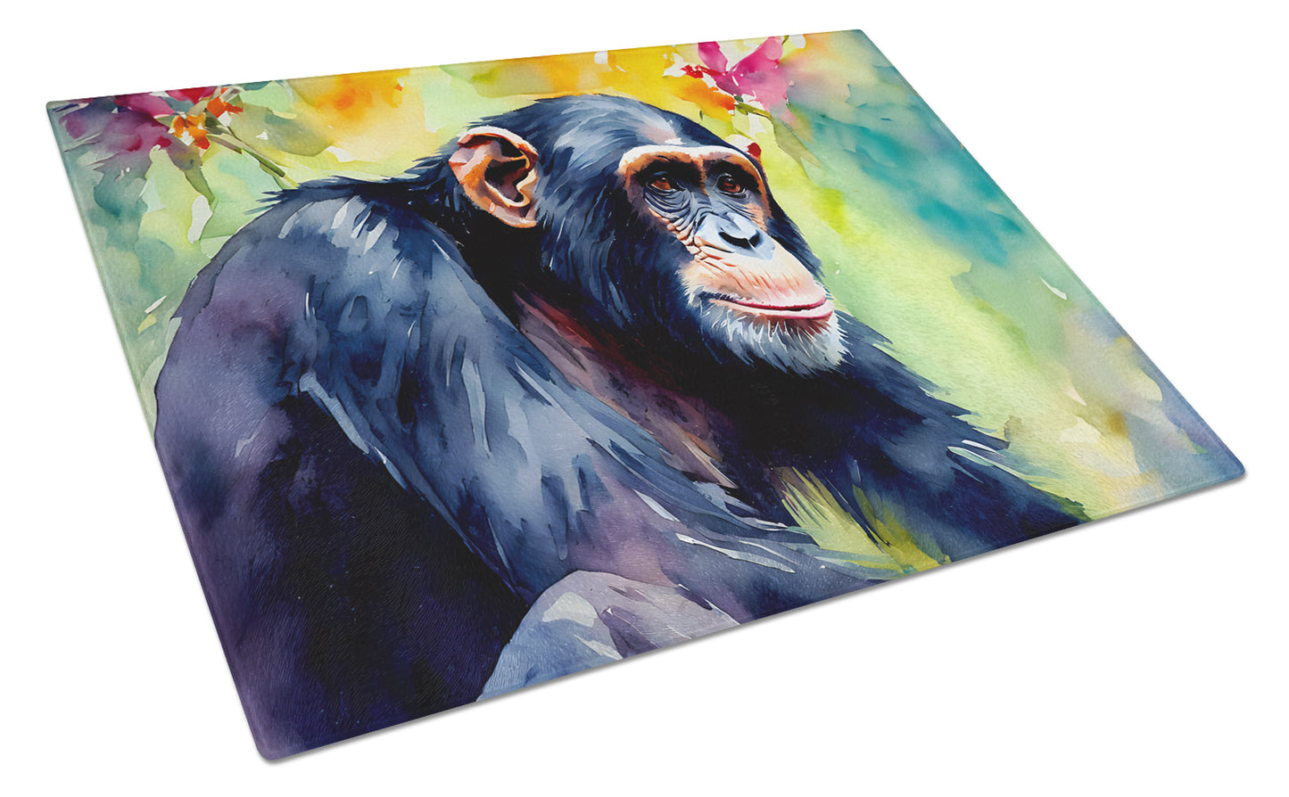 Buy this Chimpanzee Glass Cutting Board