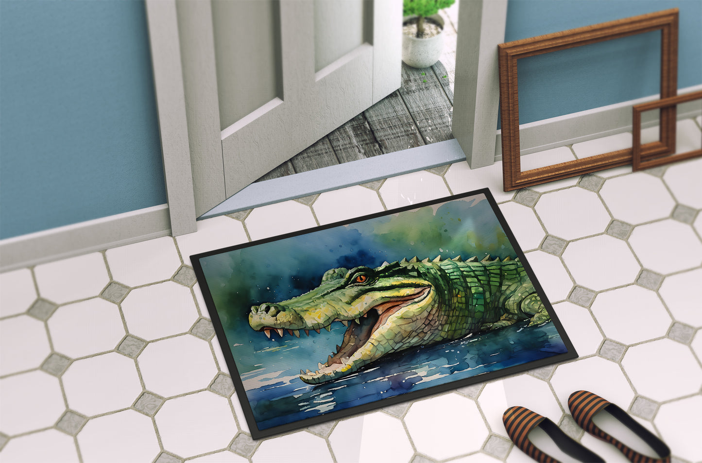 Crocodile Doormat