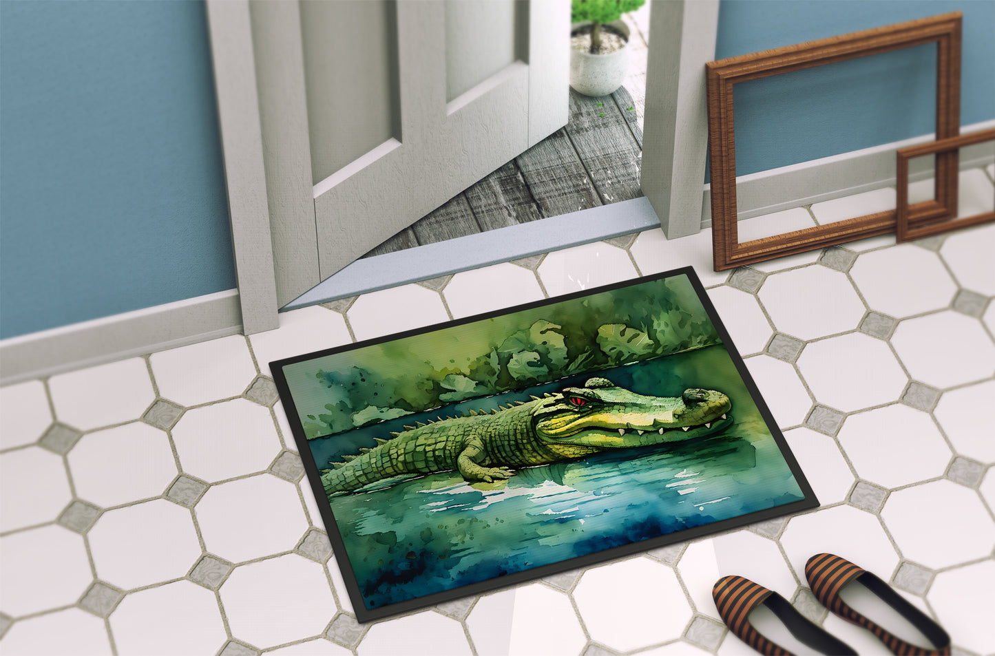 Crocodile Doormat