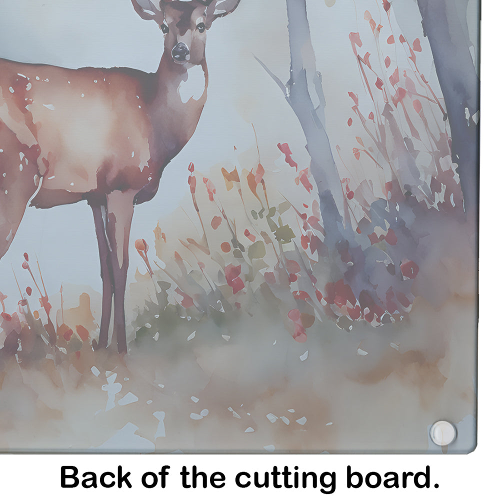 Deer Glass Cutting Board