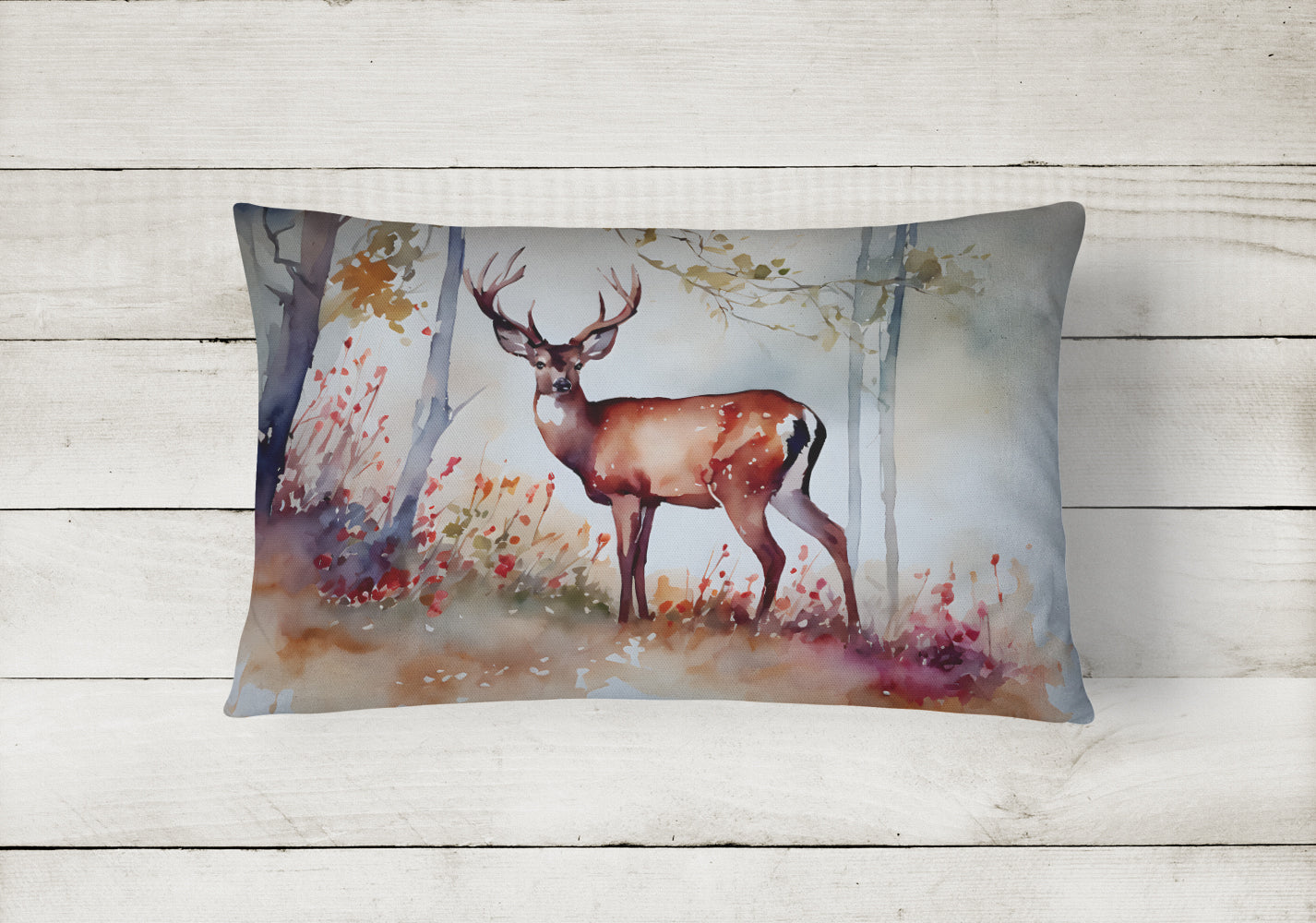 Deer Throw Pillow