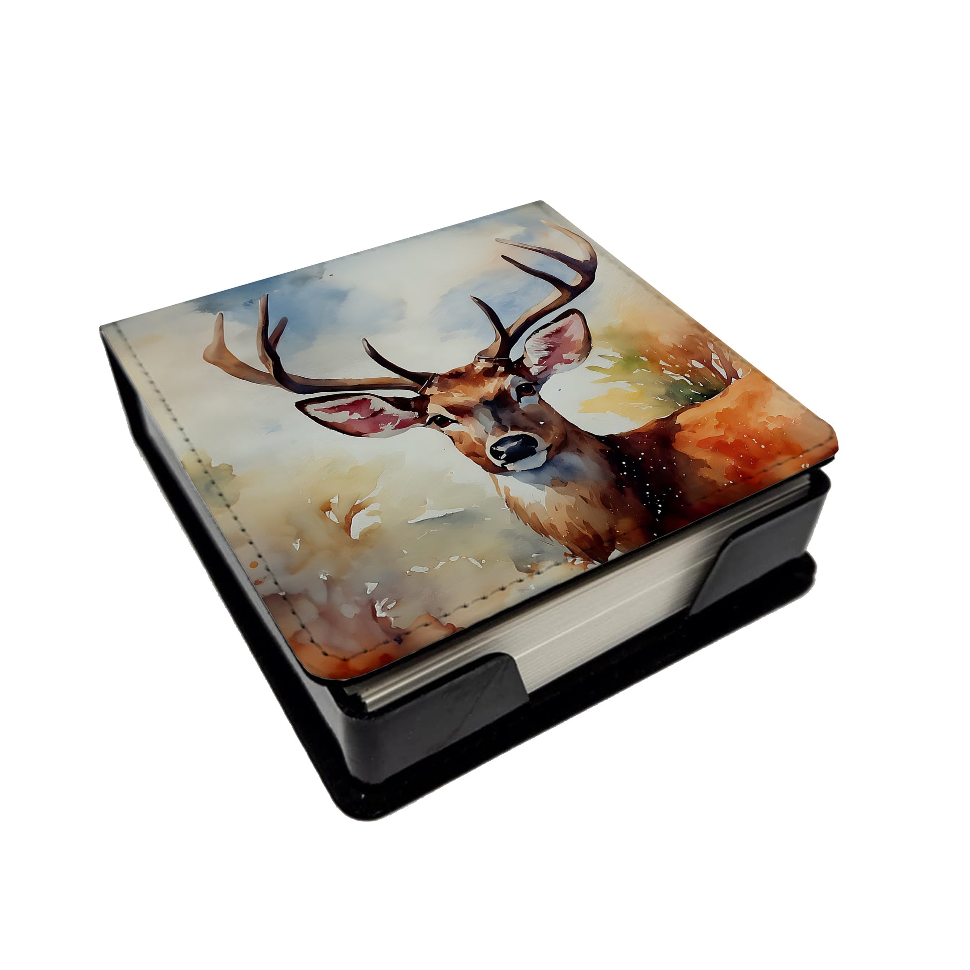 Buy this Deer PU Leather Note Paper Holder