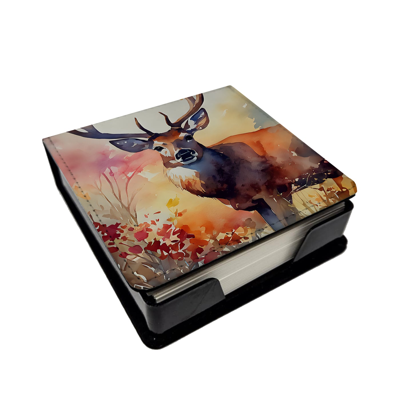 Buy this Deer PU Leather Note Paper Holder