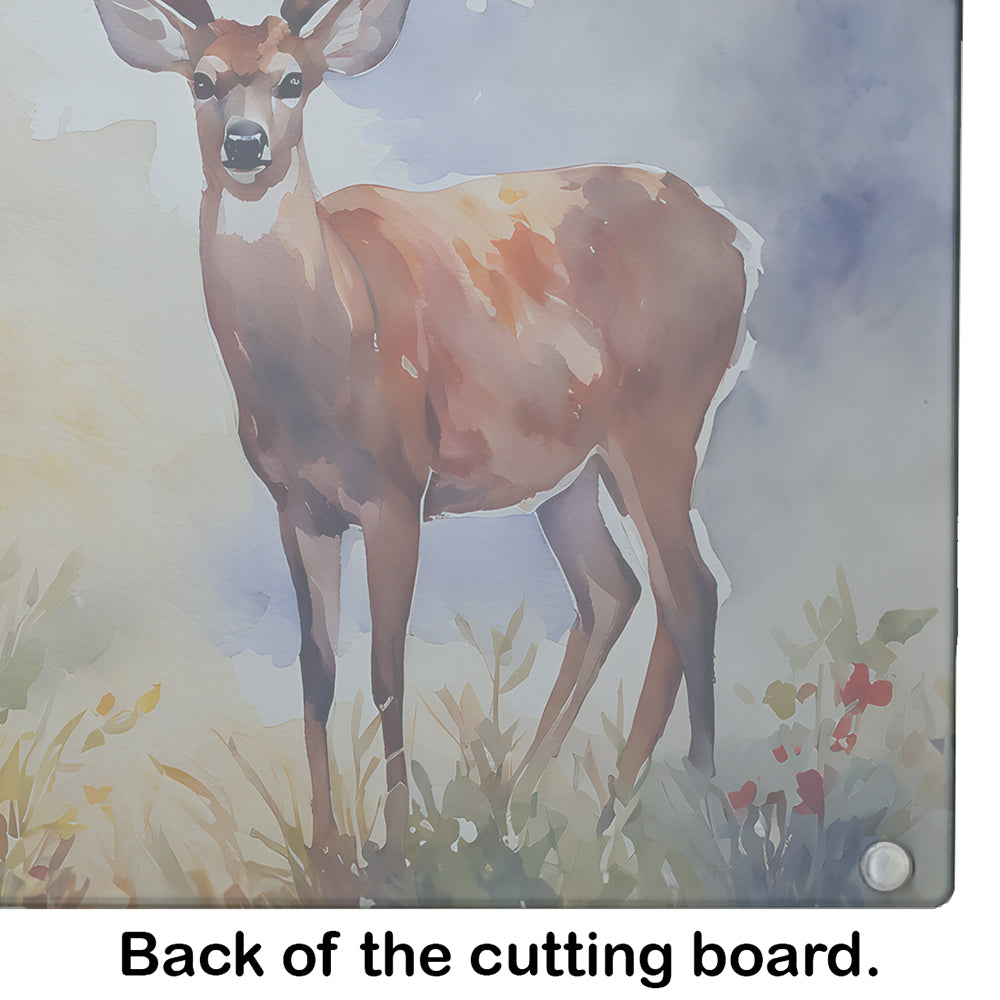 Deer Glass Cutting Board