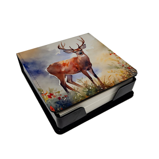 Buy this Deer PU Leather Note Paper Holder