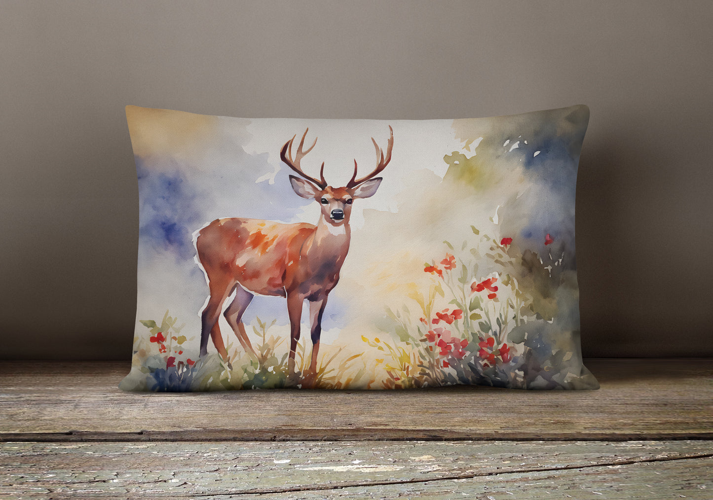 Deer Throw Pillow