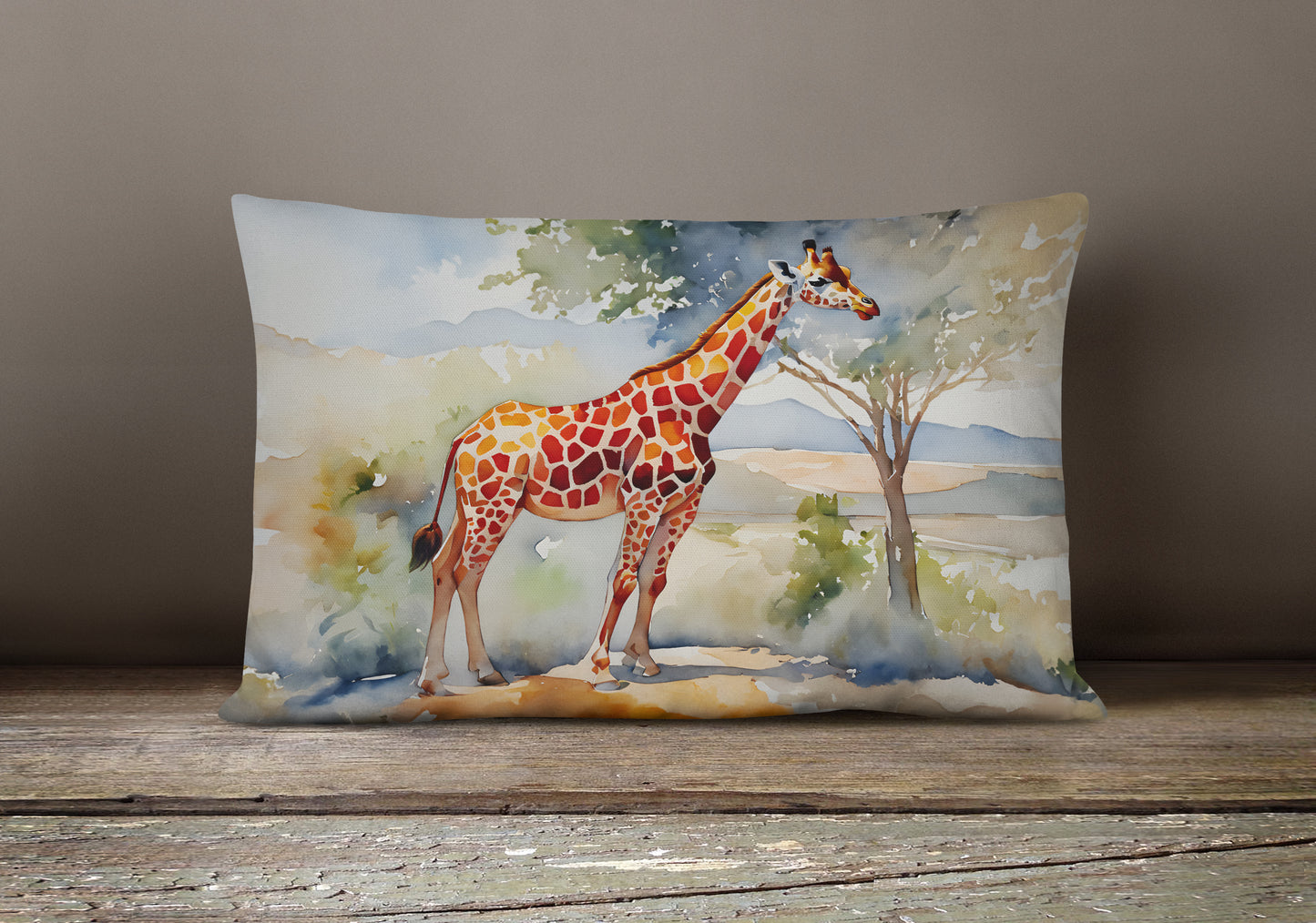 Giraffe Throw Pillow