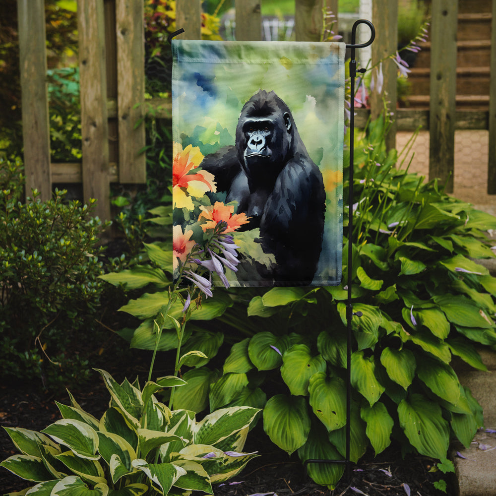 Gorilla Garden Flag