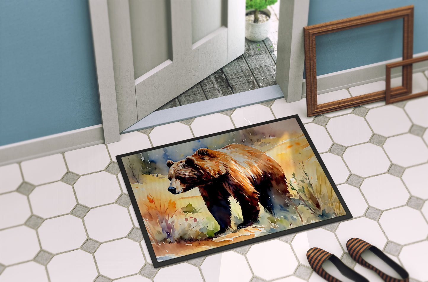 Grizzly Bear Doormat