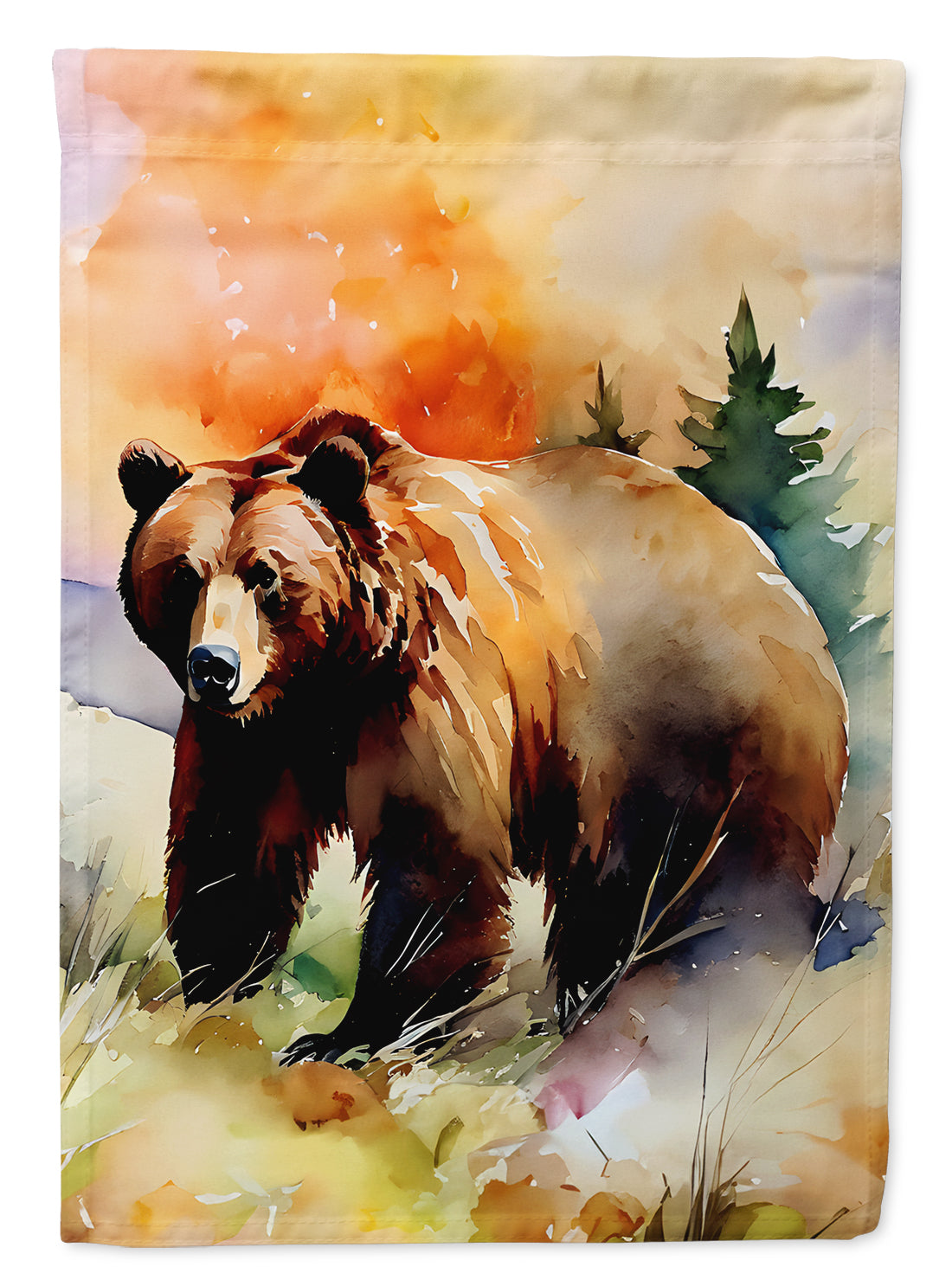 Buy this Grizzly Bear Garden Flag