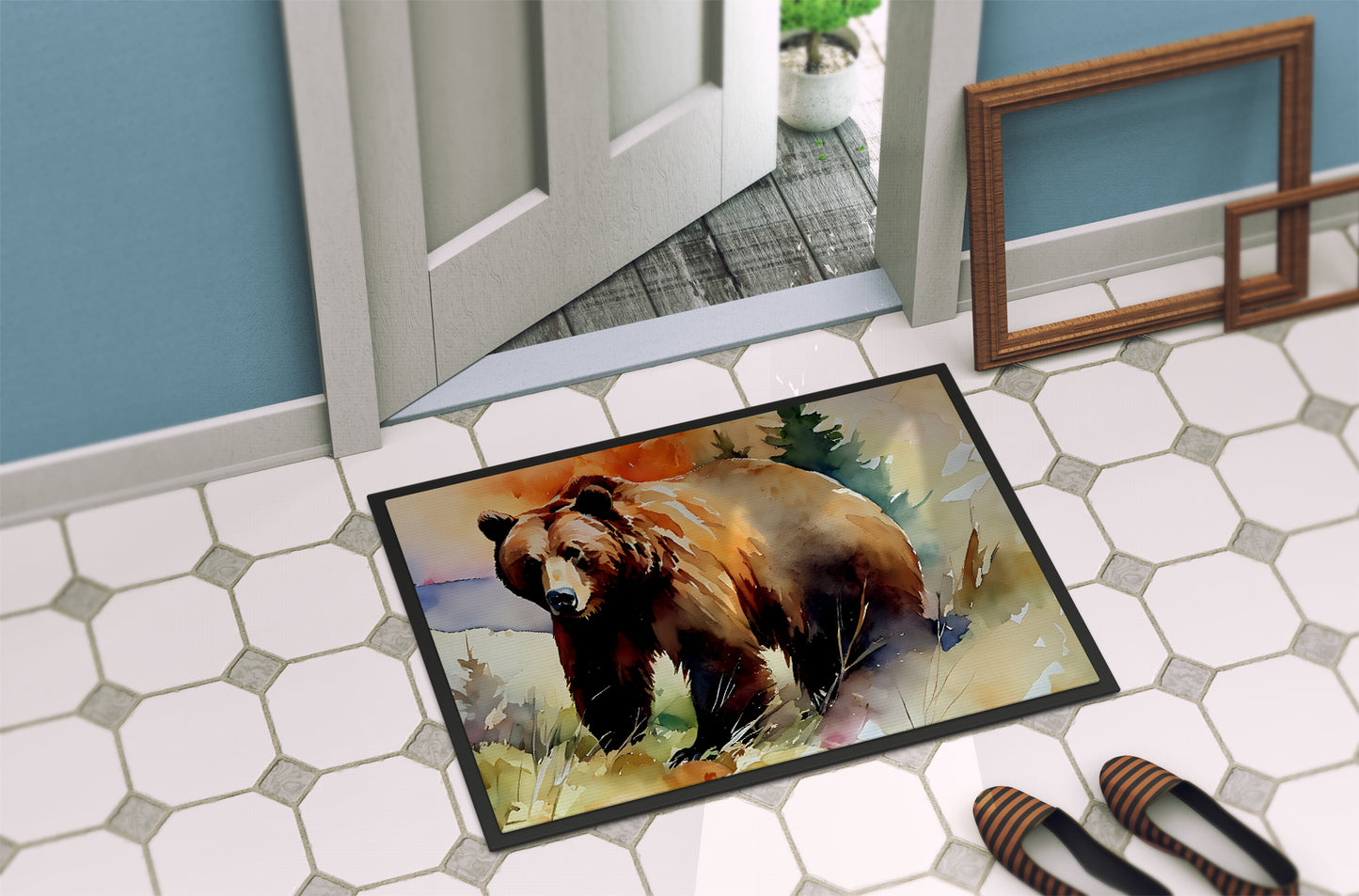 Grizzly Bear Doormat