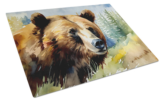 Buy this Grizzly Bear Glass Cutting Board