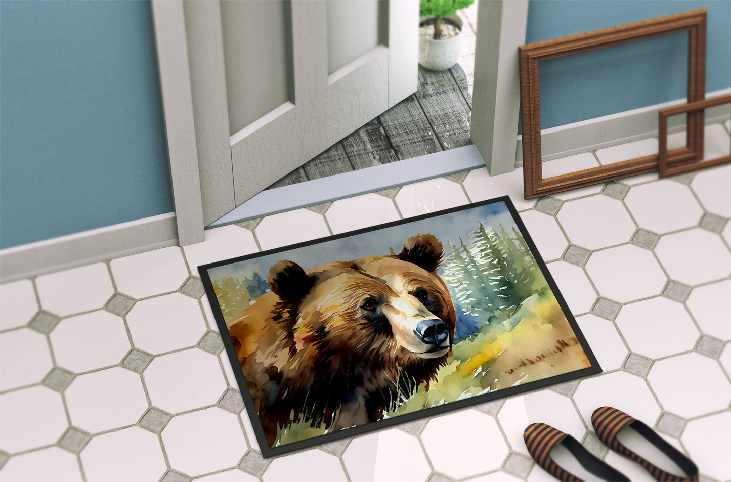 Grizzly Bear Doormat