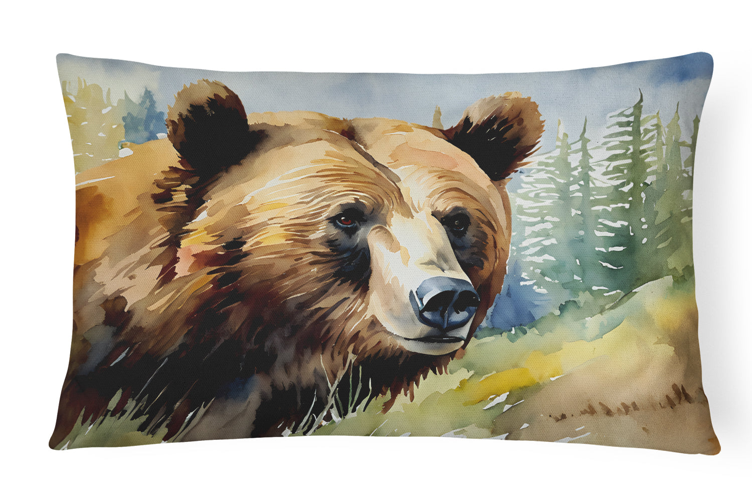 Buy this Grizzly Bear Throw Pillow