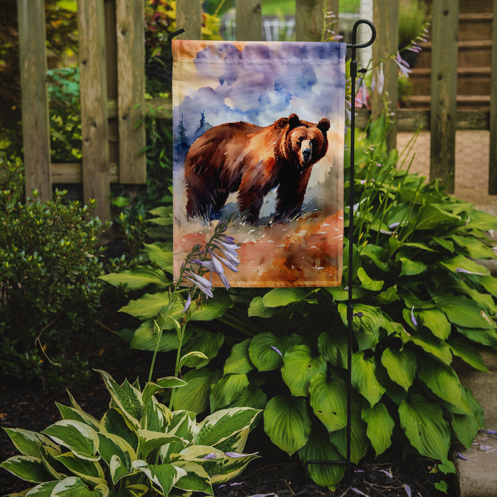 Grizzly Bear Garden Flag