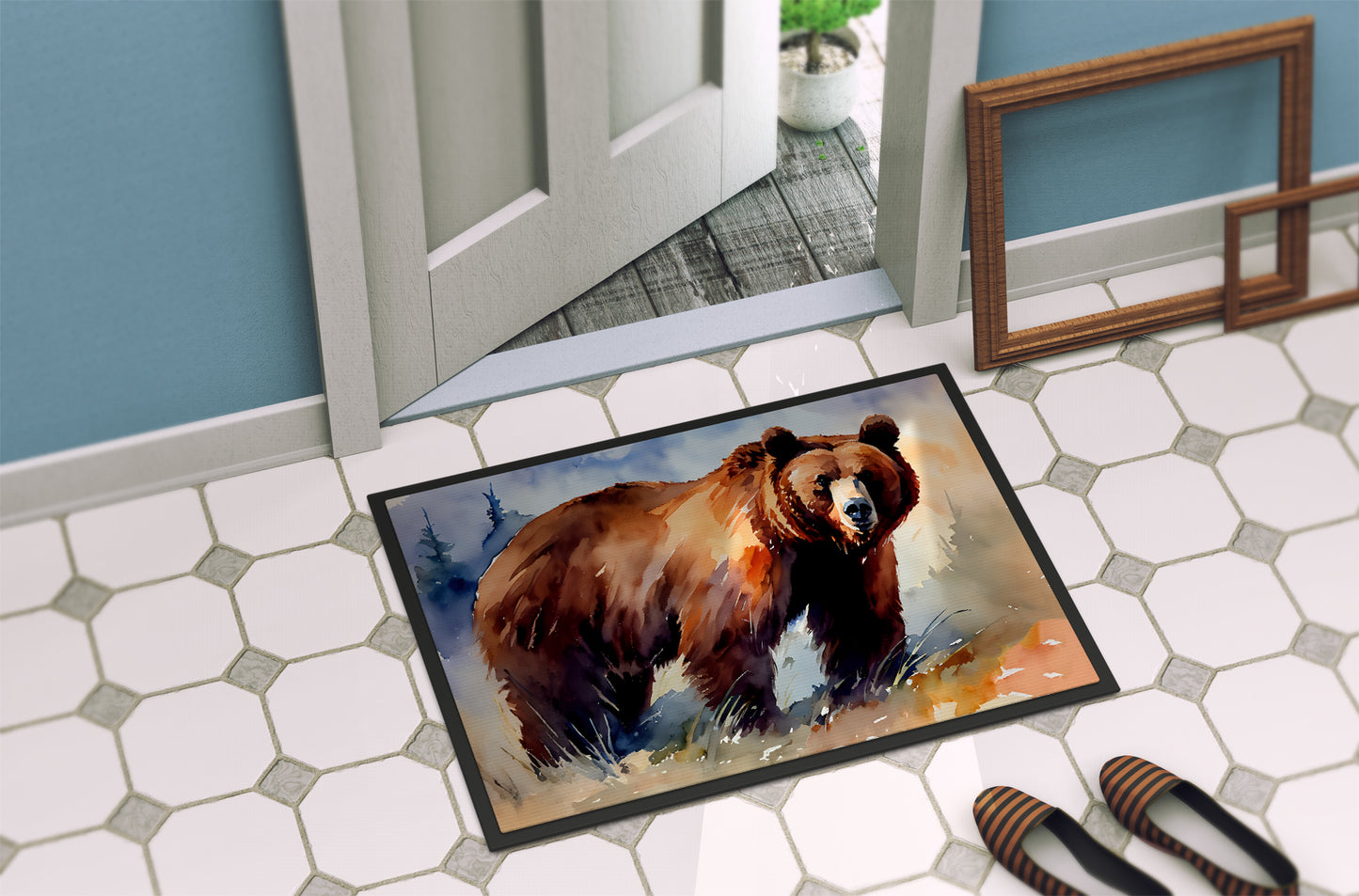 Grizzly Bear Doormat