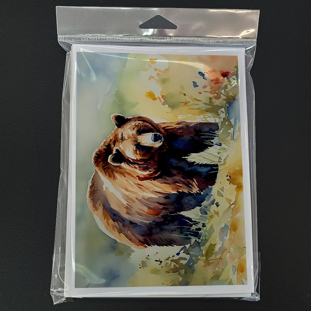 Grizzly Bear Greeting Cards Pack of 8