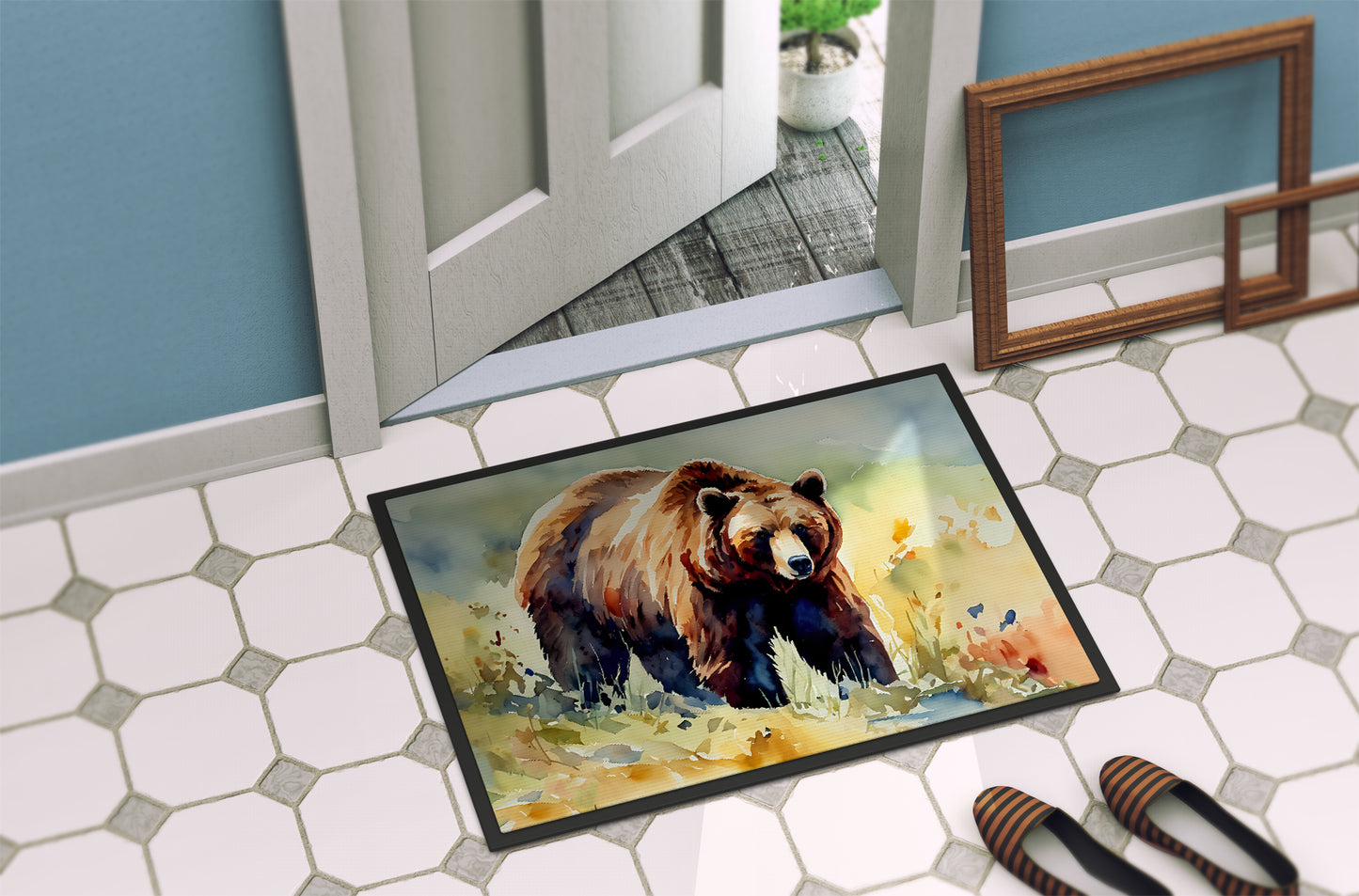 Grizzly Bear Doormat