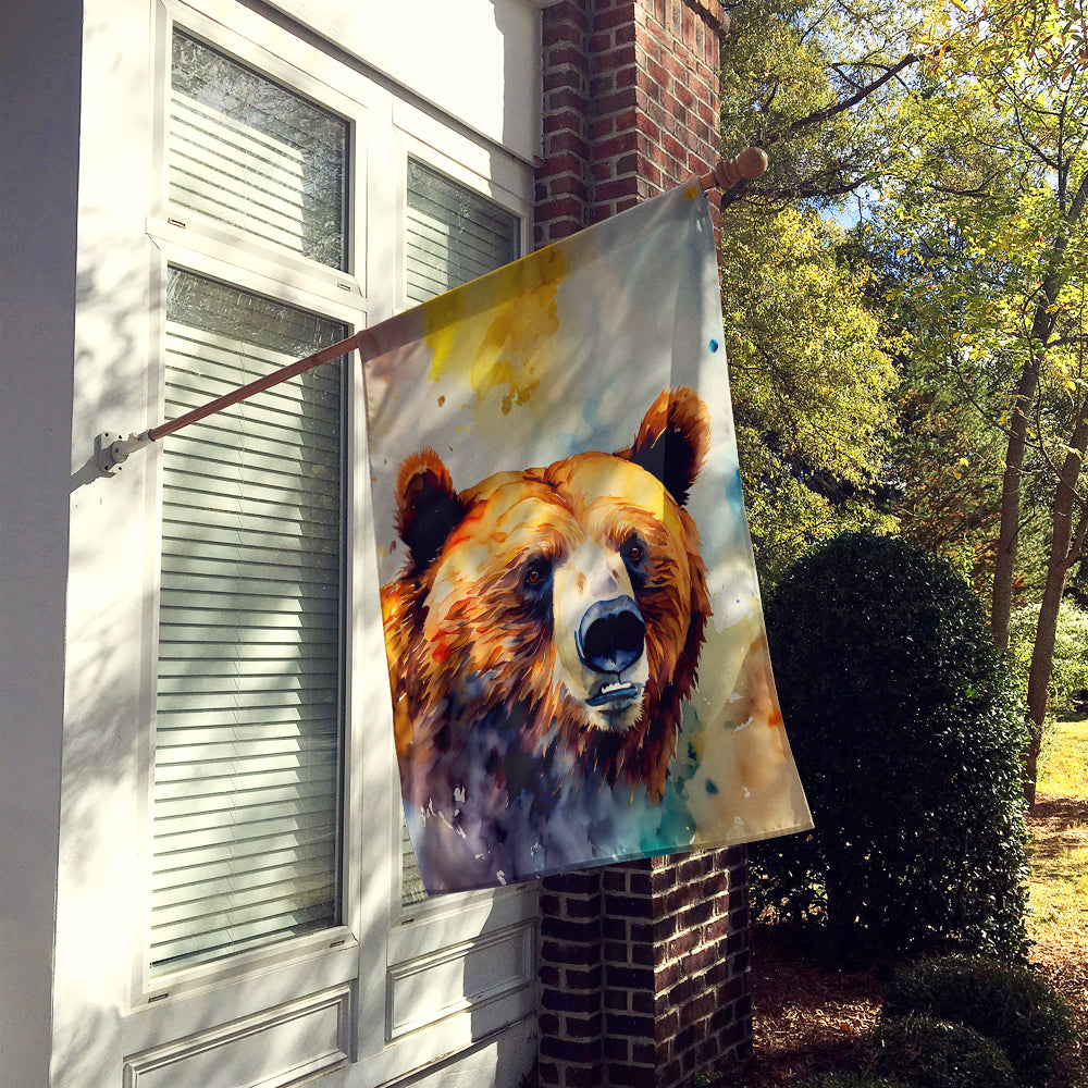 Grizzly Bear House Flag