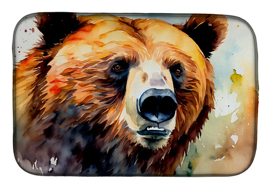 Buy this Grizzly Bear Dish Drying Mat