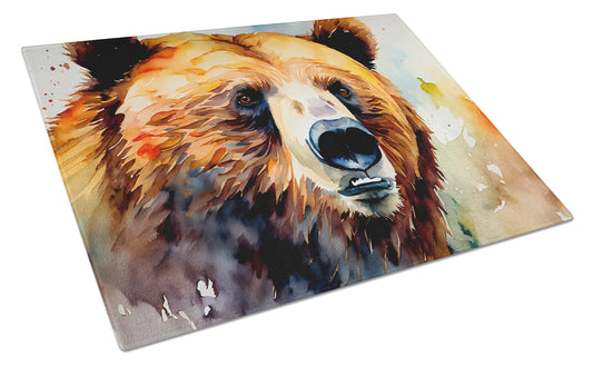 Buy this Grizzly Bear Glass Cutting Board