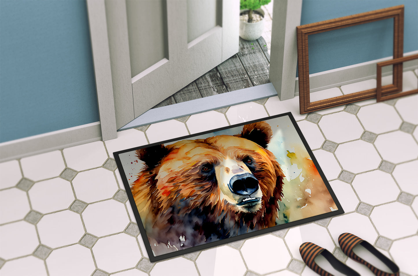 Grizzly Bear Doormat