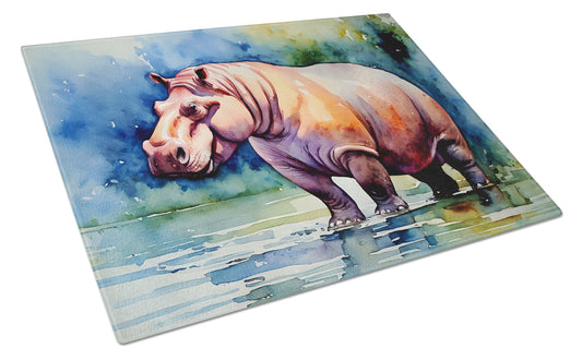 Buy this Hippopotamus Glass Cutting Board