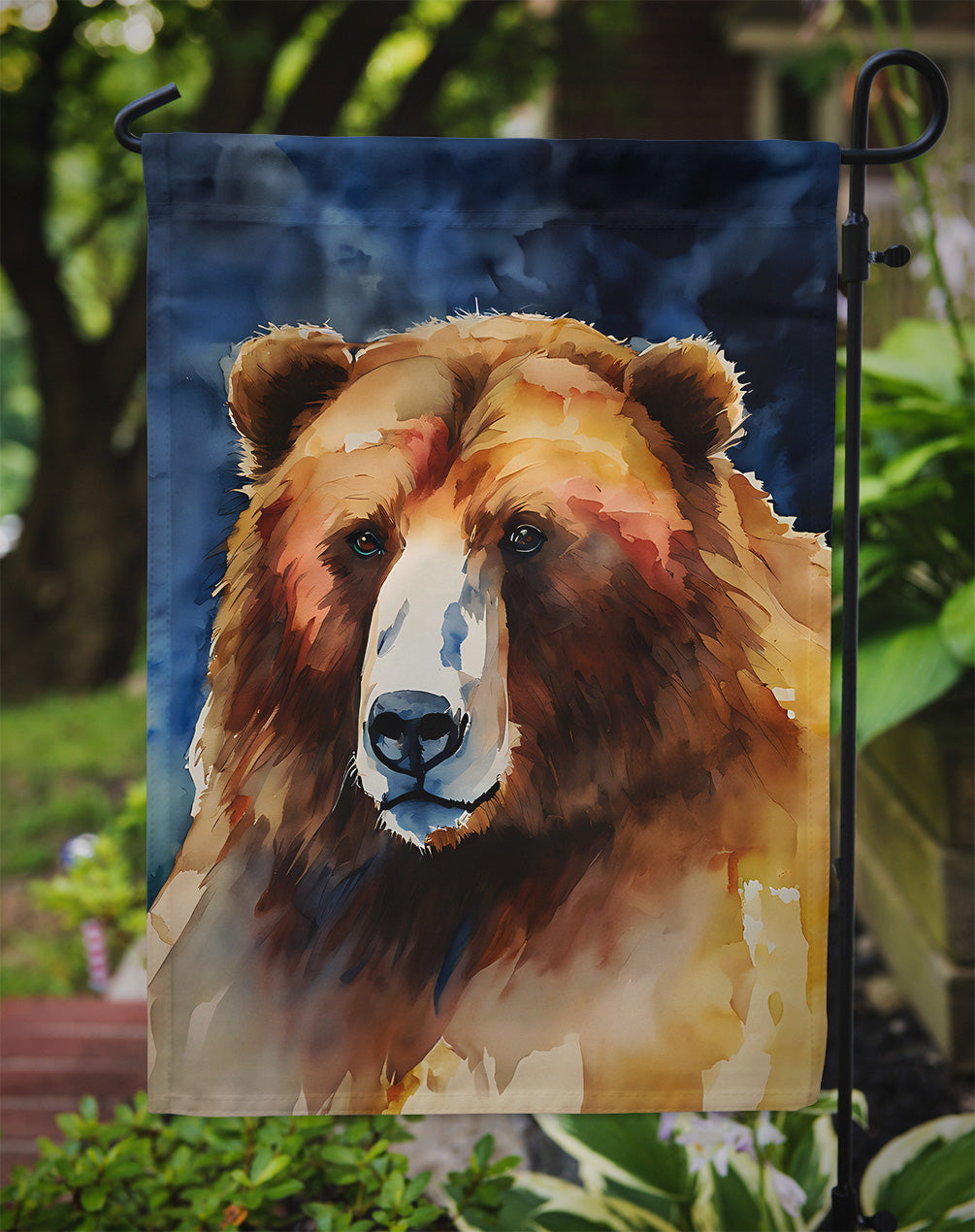 Kodiak Bear Garden Flag