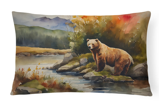 Buy this Kodiak Bear Throw Pillow